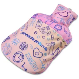 Hoppla Kindle Large Hot Water Bottle and Cover Branded Front Image